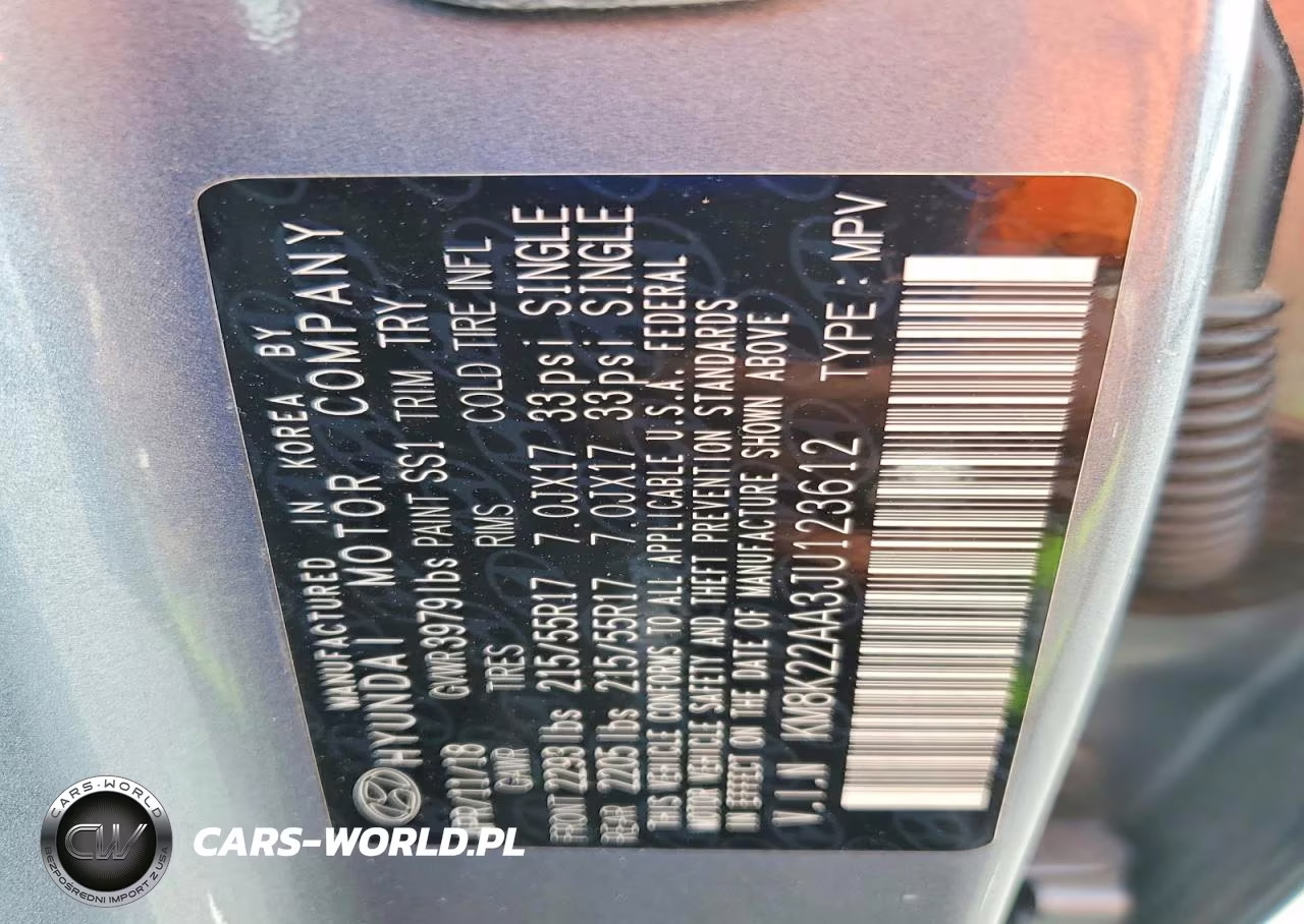 2018 Hyundai Kona Sel VIN:KM8K22AA3JU123612 - 13