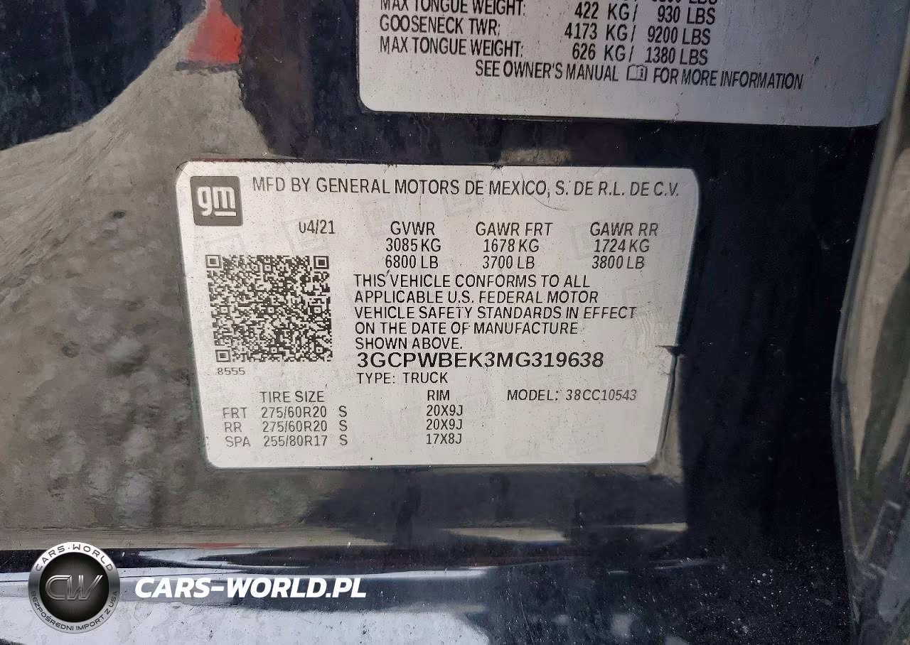 2021 Chevrolet Silverado C1500 Custom VIN:3GCPWBEK3MG319638 - 12