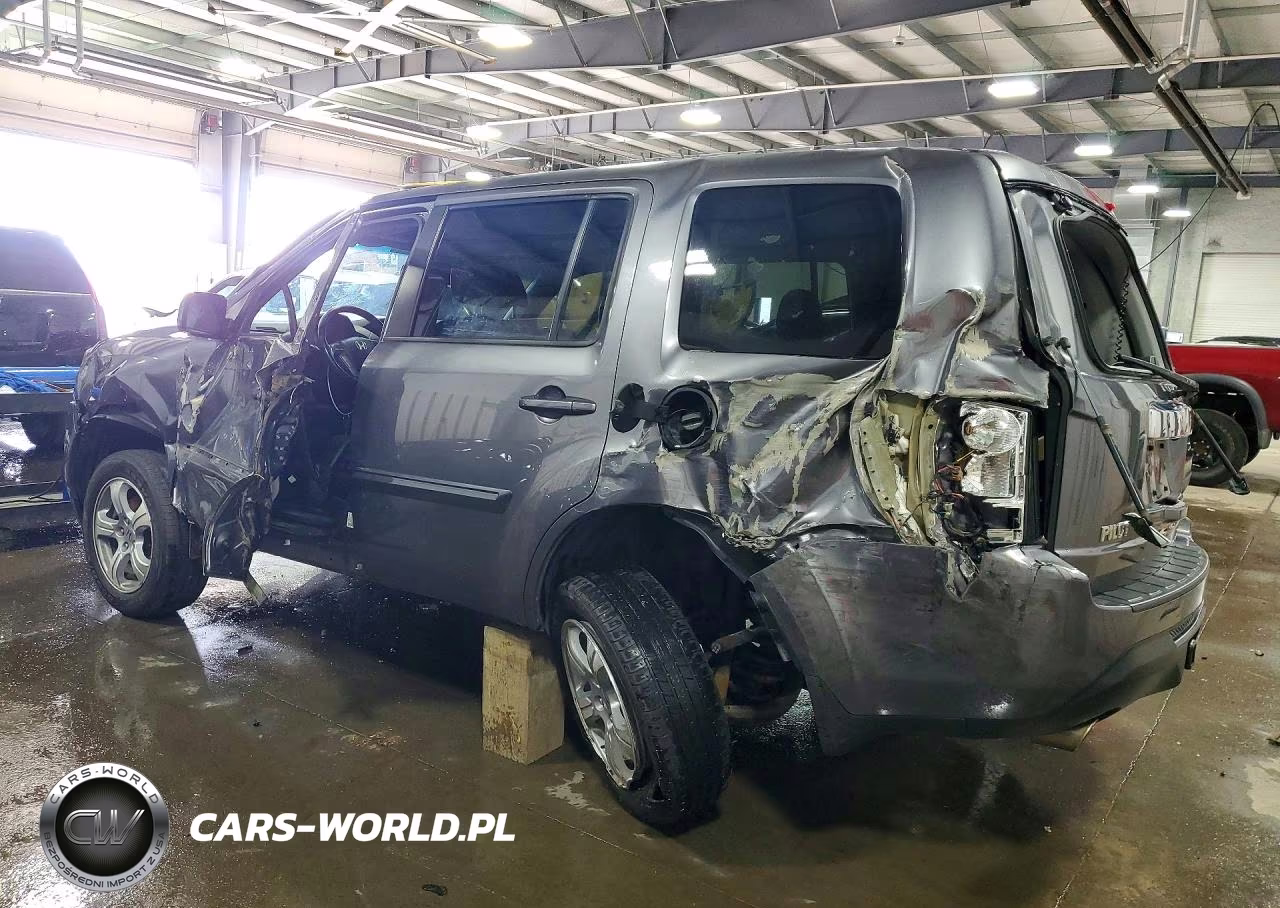 2014 Honda Pilot Exl VIN:5FNYF4H55EB019645 - 2