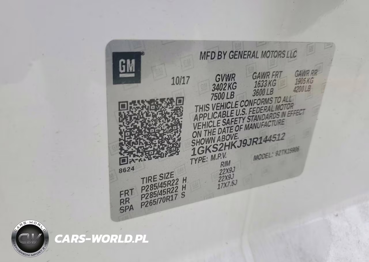 2018 GMC Yukon Xl Denali VIN:1GKS2HKJ9JR144512 - 14