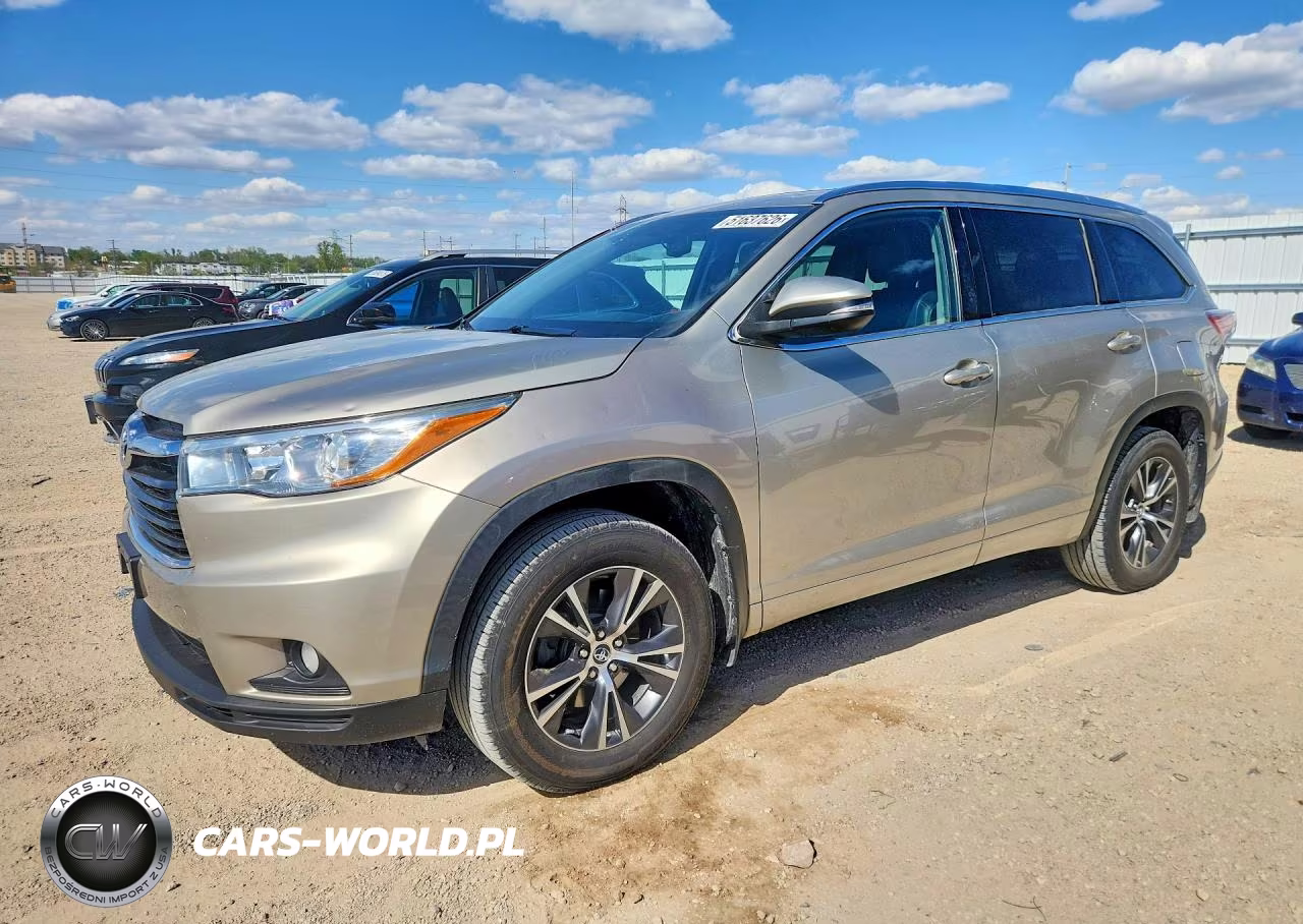 2016 Toyota Highlander Xle