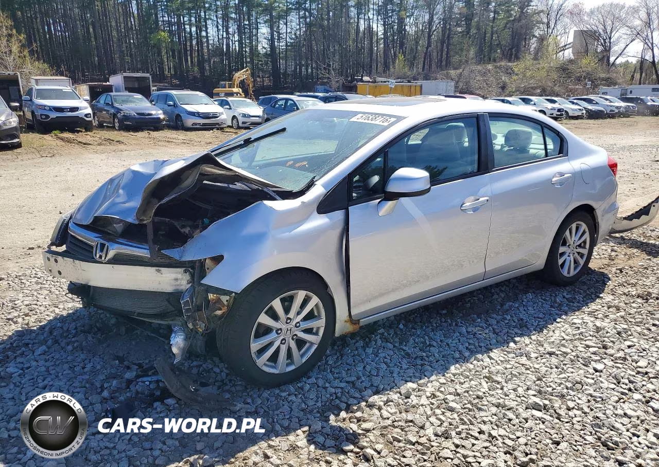 2012 Honda Civic Ex – zdjęcie 1 z 13