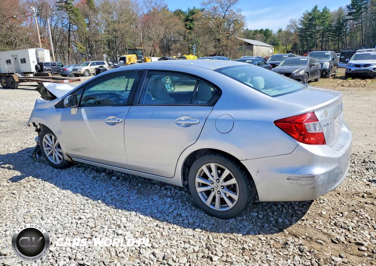 2012 Honda Civic Ex VIN:19XFB2F89CE103104 - 2