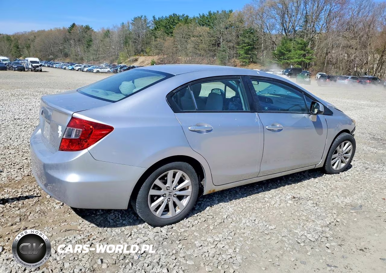 2012 Honda Civic Ex VIN:19XFB2F89CE103104 - 3
