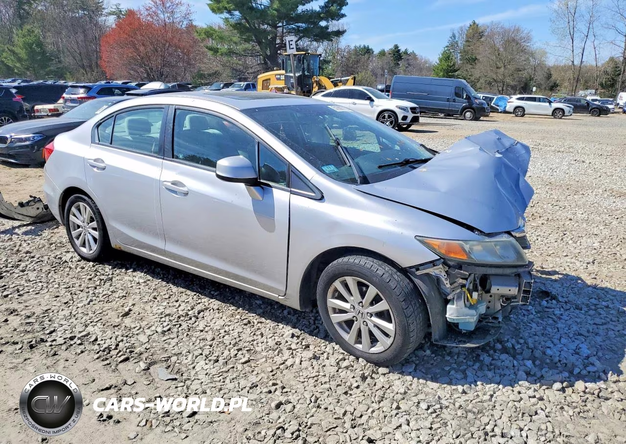 2012 Honda Civic Ex VIN:19XFB2F89CE103104 - 4