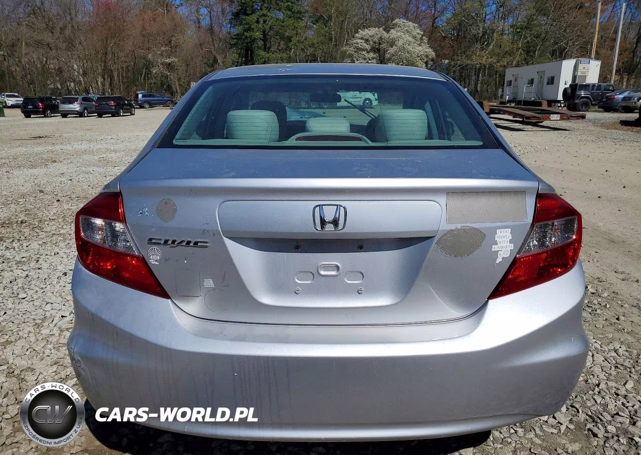 2012 Honda Civic Ex VIN:19XFB2F89CE103104 - 6