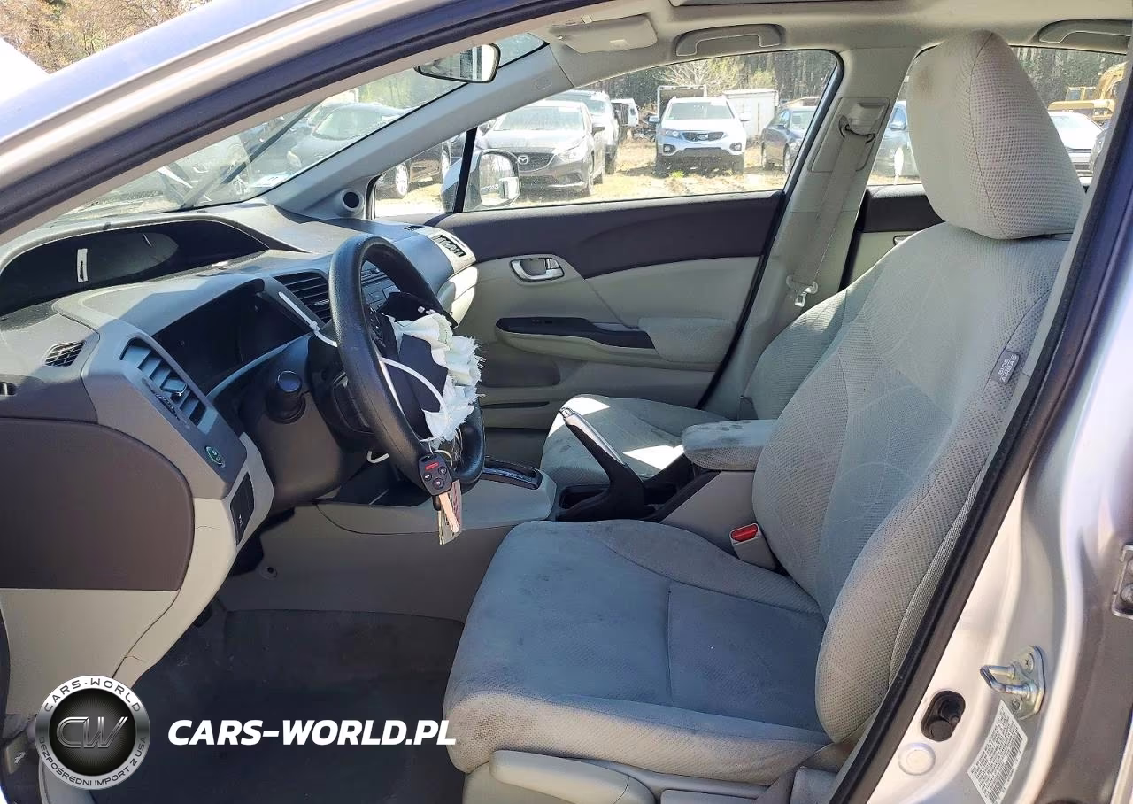 2012 Honda Civic Ex VIN:19XFB2F89CE103104 - 7