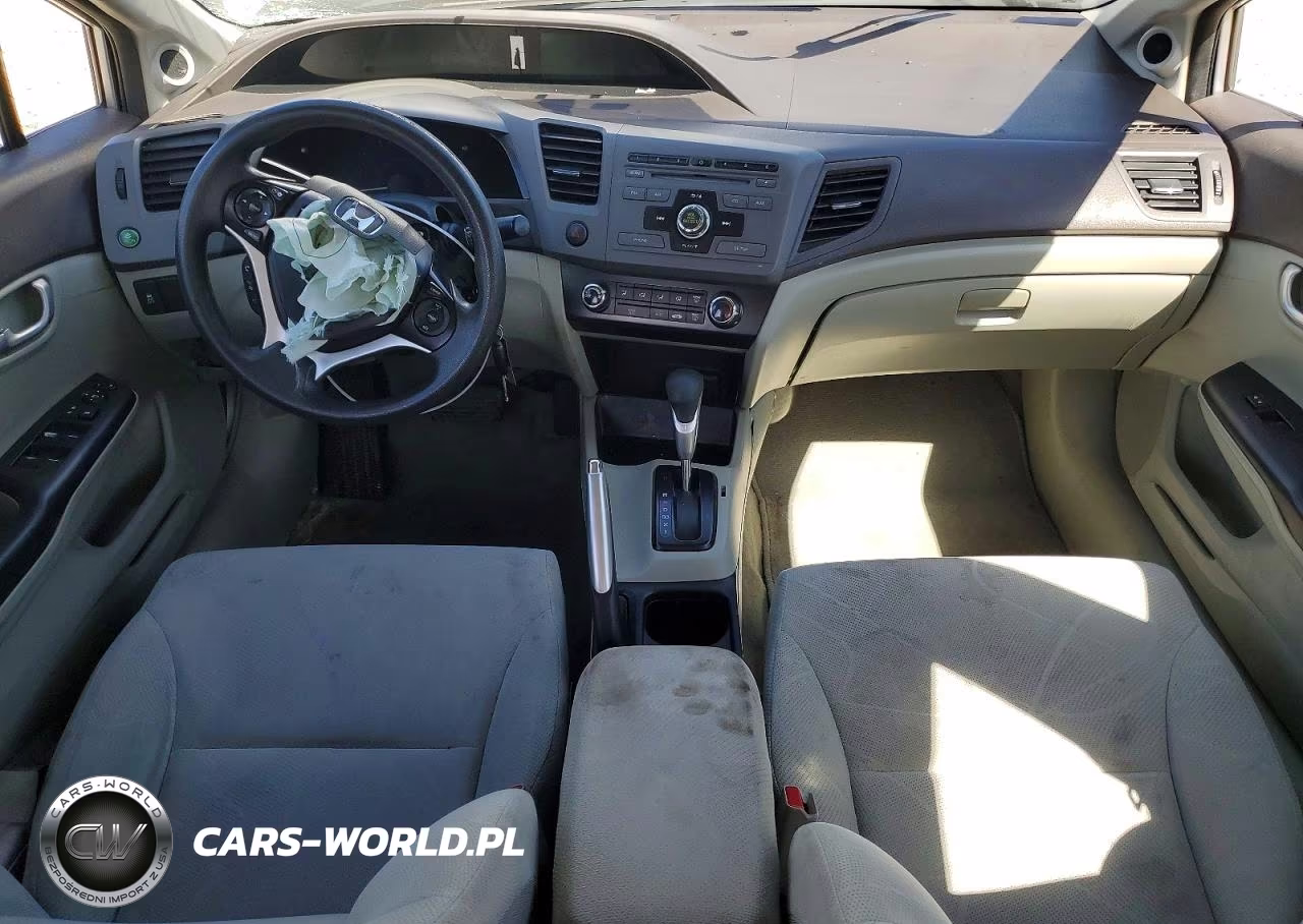 2012 Honda Civic Ex VIN:19XFB2F89CE103104 - 8