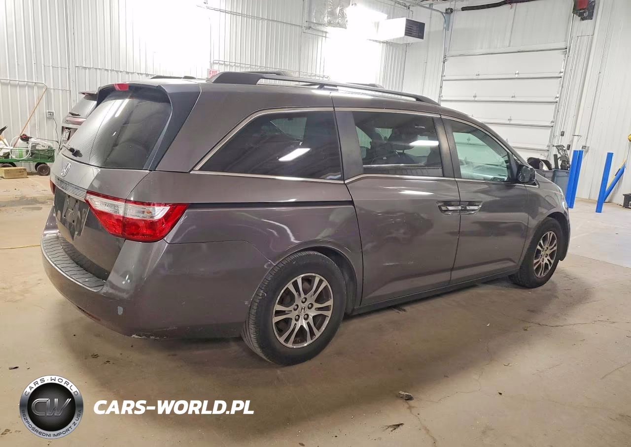 2012 Honda Odyssey Exl VIN:5FNRL5H68CB111552 - 3