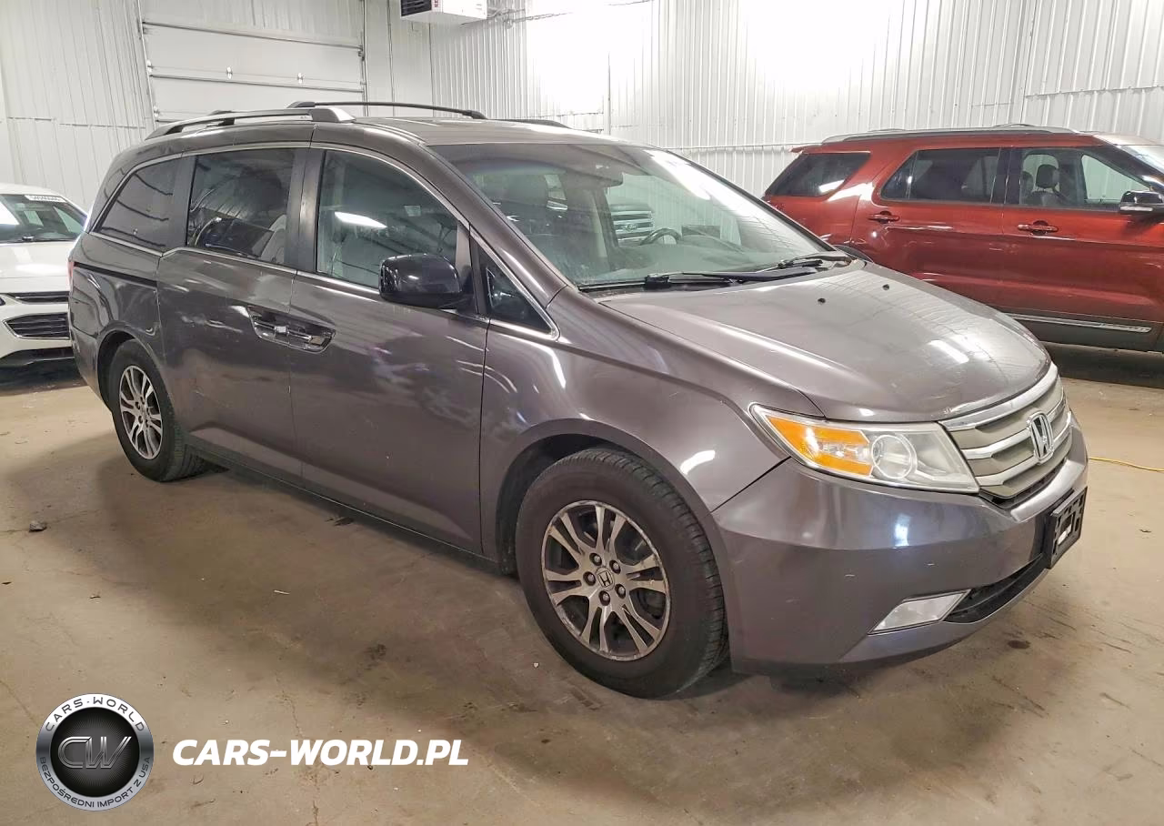 2012 Honda Odyssey Exl VIN:5FNRL5H68CB111552 - 4