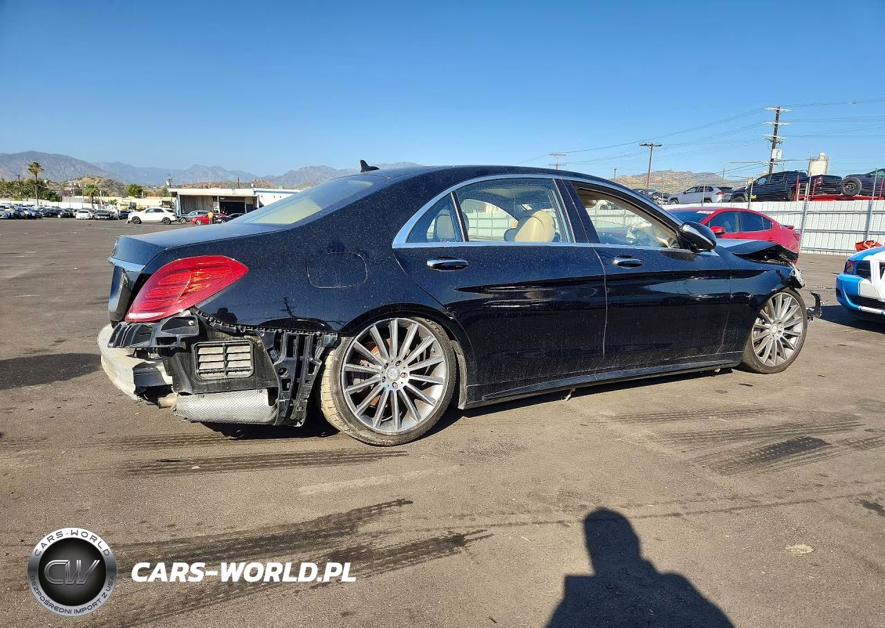2015 Mercedes S550 VIN:WDDUG8CB0FA200457 - 3