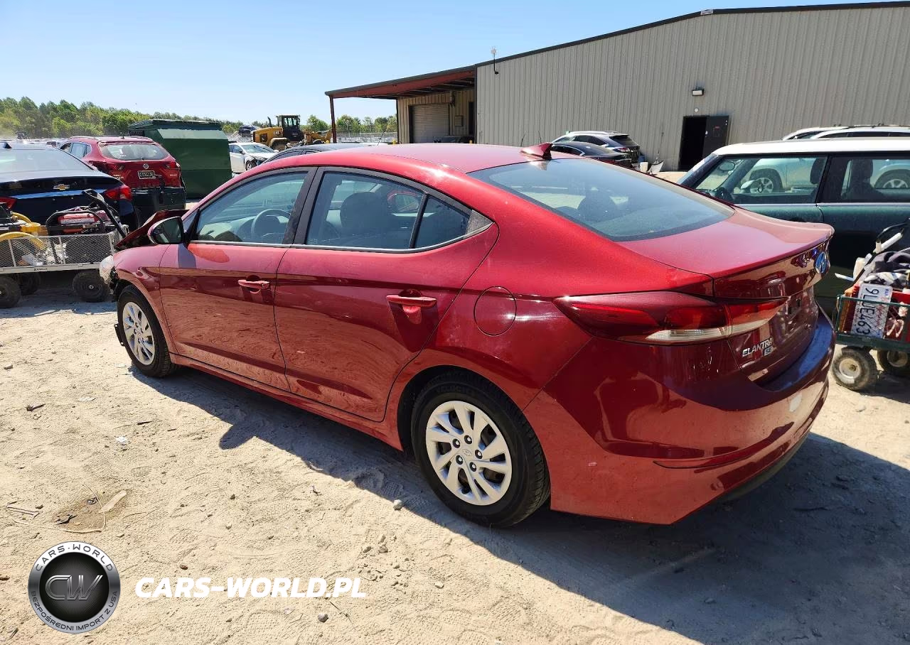 2017 Hyundai Elantra Se VIN:KMHD74LF1HU091607 - 2