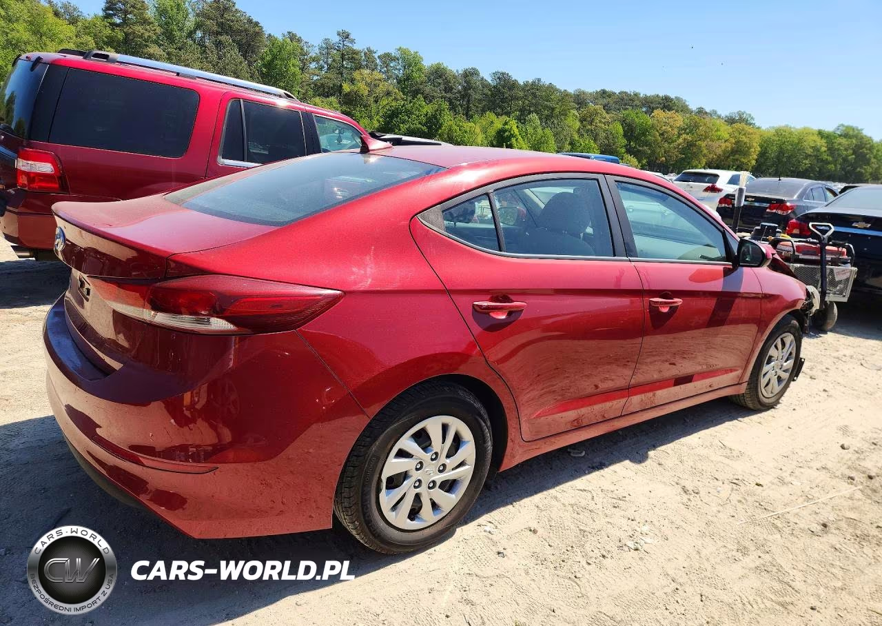 2017 Hyundai Elantra Se VIN:KMHD74LF1HU091607 - 3