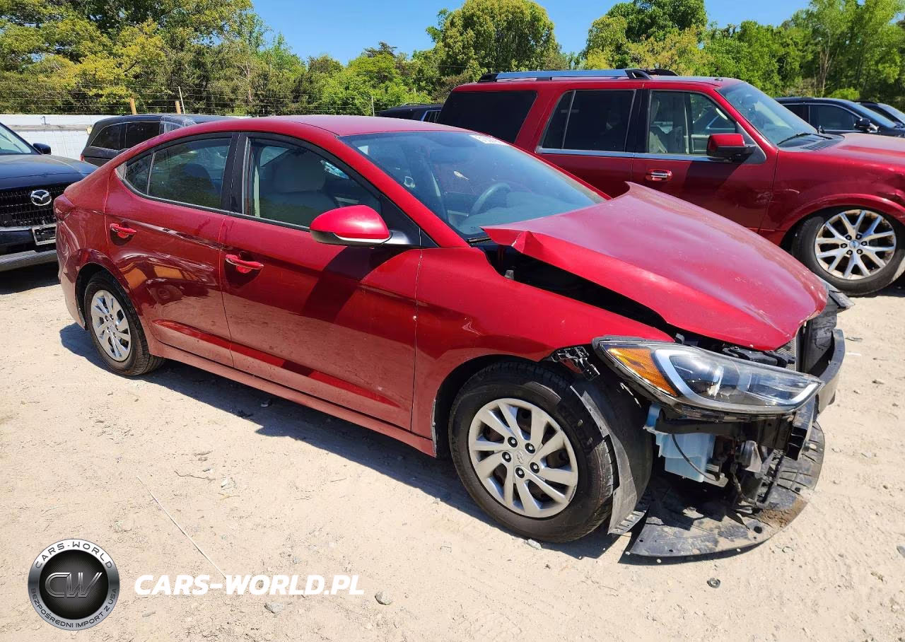 2017 Hyundai Elantra Se VIN:KMHD74LF1HU091607 - 4