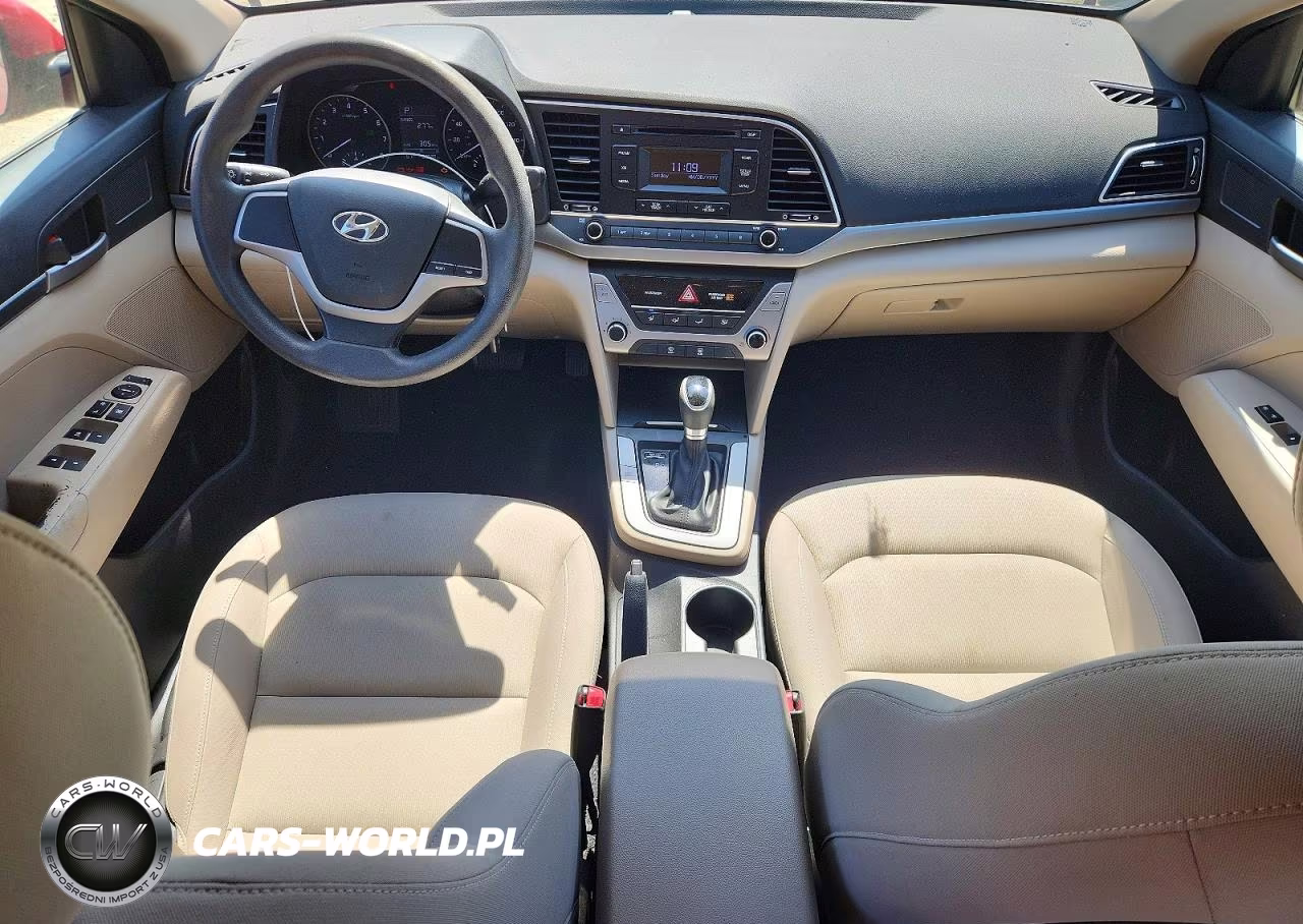 2017 Hyundai Elantra Se VIN:KMHD74LF1HU091607 - 8
