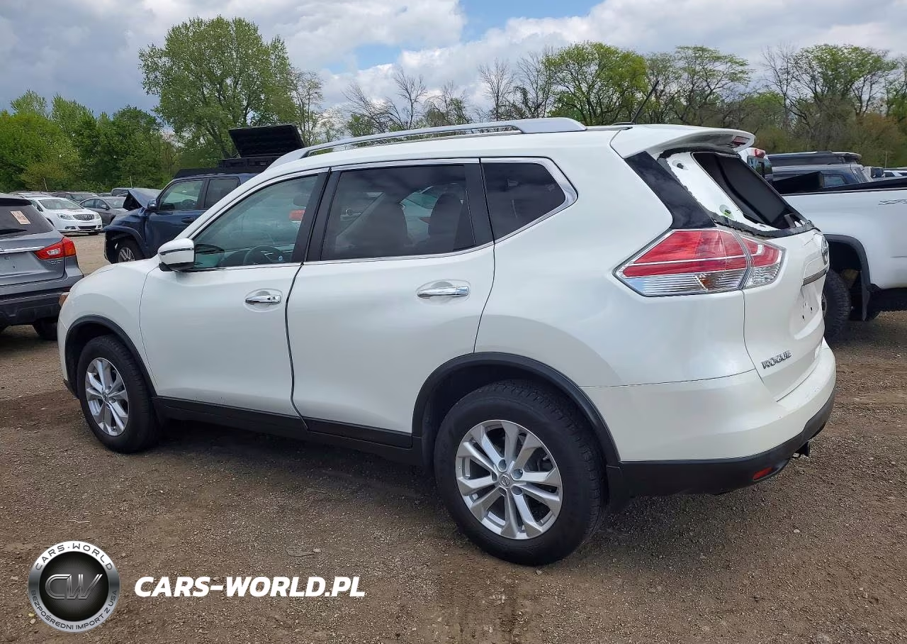 2016 Nissan Rogue Sv VIN:KNMAT2MV8GP653626 - 2