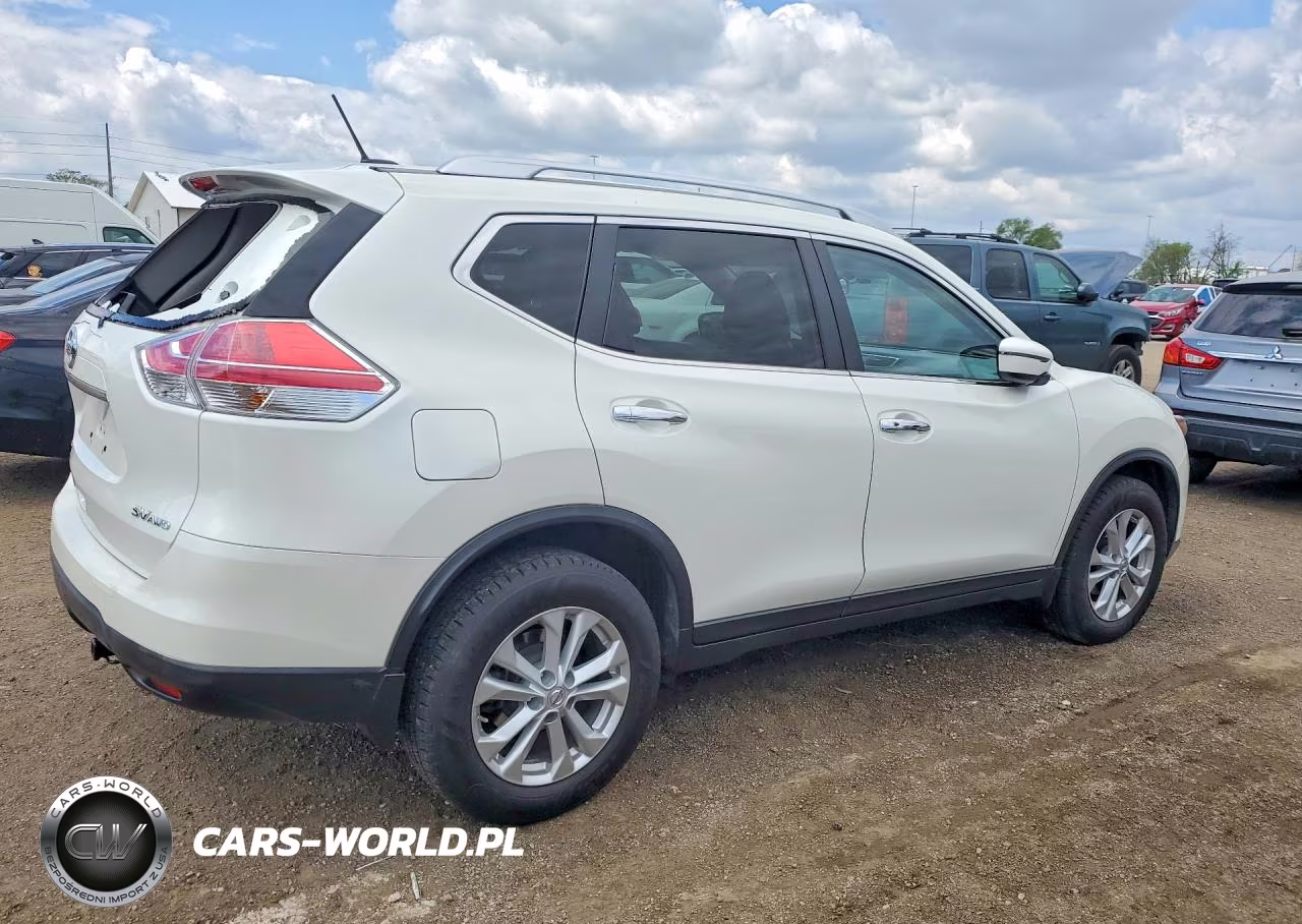 2016 Nissan Rogue Sv VIN:KNMAT2MV8GP653626 - 3