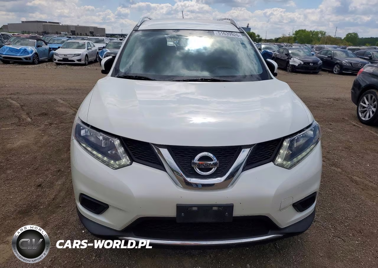 2016 Nissan Rogue Sv VIN:KNMAT2MV8GP653626 - 5