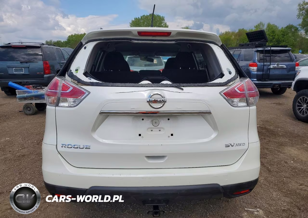 2016 Nissan Rogue Sv VIN:KNMAT2MV8GP653626 - 6