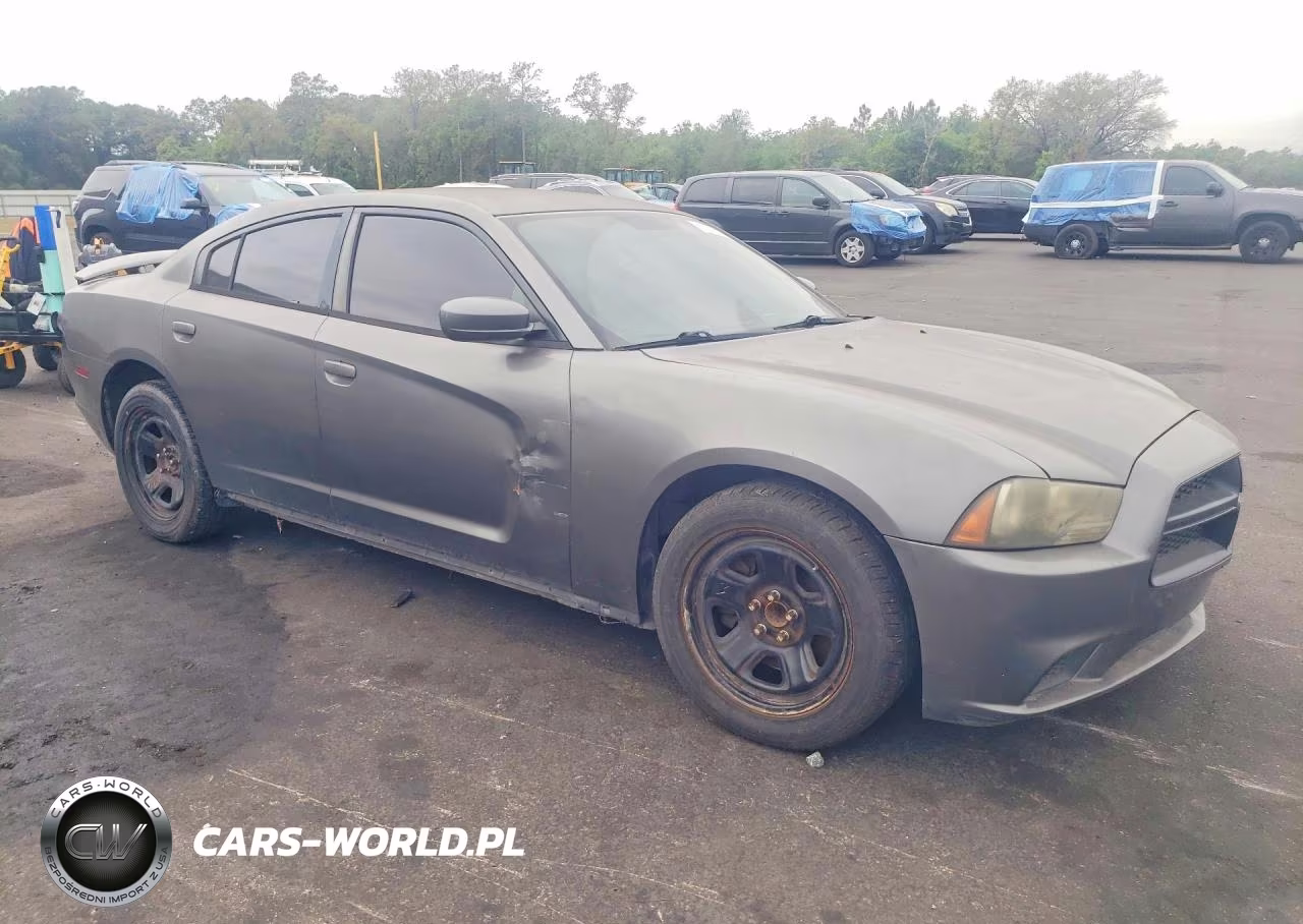 2012 Dodge Charger Police VIN:2C3CDXAT5CH237185 - 4