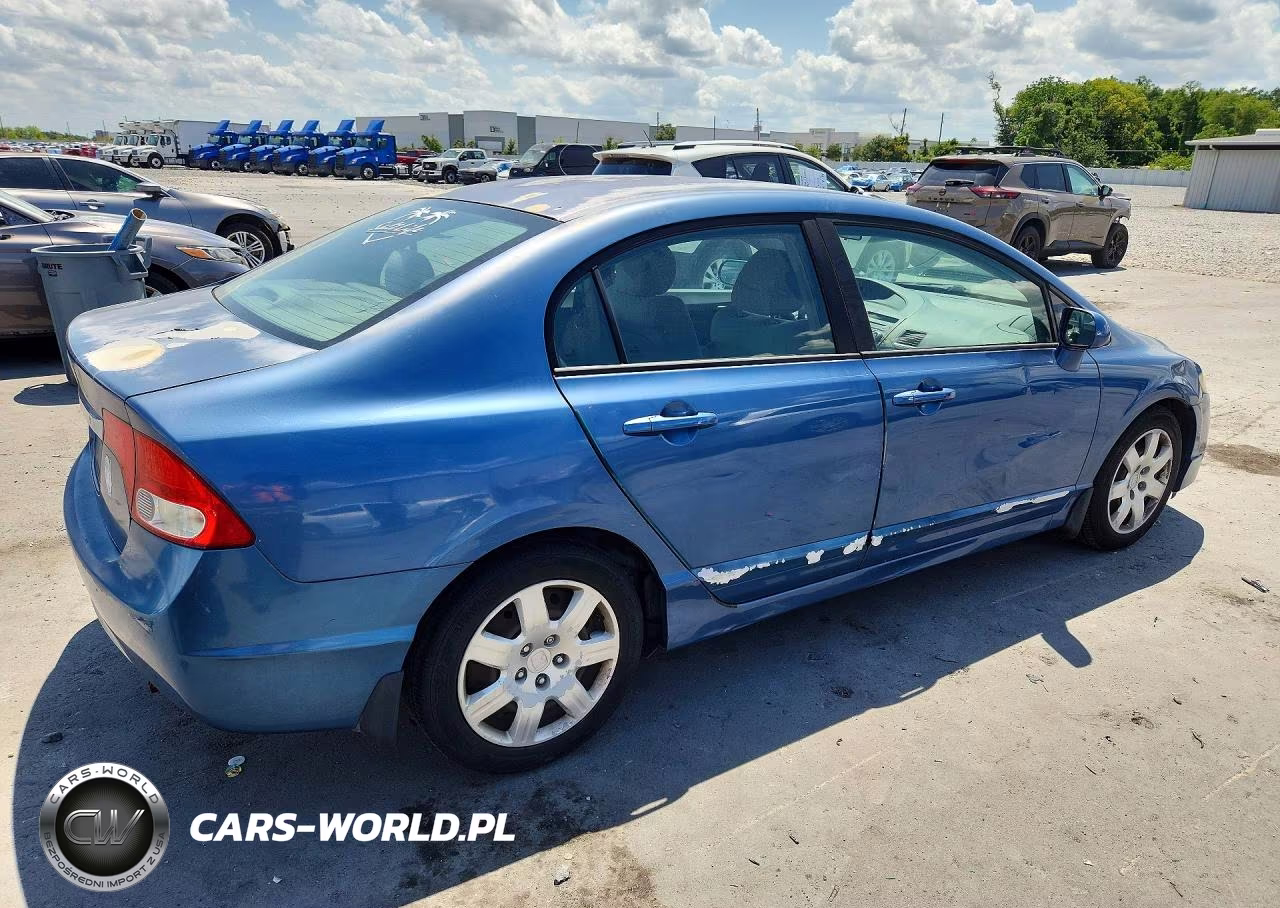 2010 Honda Civic Lx VIN:2HGFA1F59AH300764 - 3