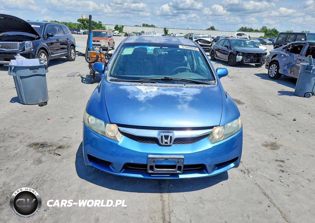 2010 Honda Civic Lx VIN:2HGFA1F59AH300764 - 5