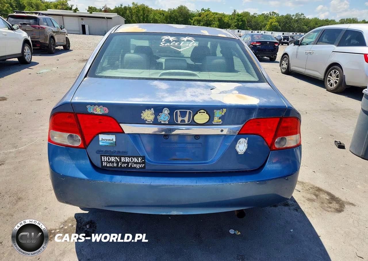 2010 Honda Civic Lx VIN:2HGFA1F59AH300764 - 6