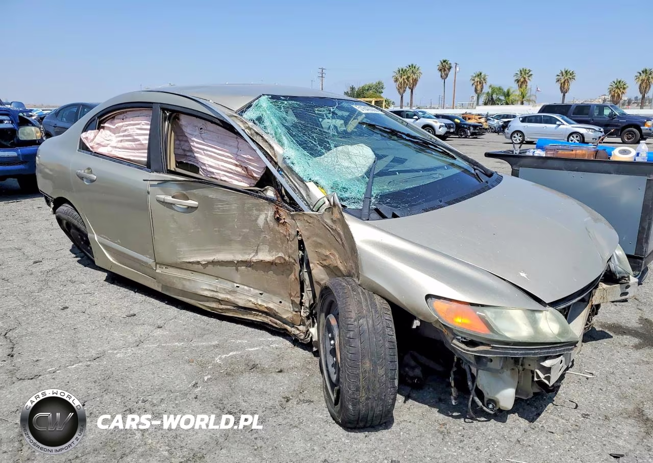 2008 Honda Civic Lx VIN:1HGFA16588L082426 - 4