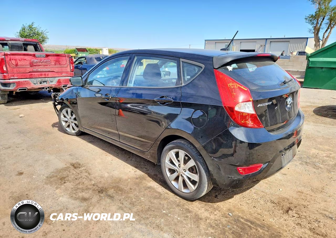 2012 Hyundai Accent Gls VIN:KMHCU5AEXDU061424 - 2