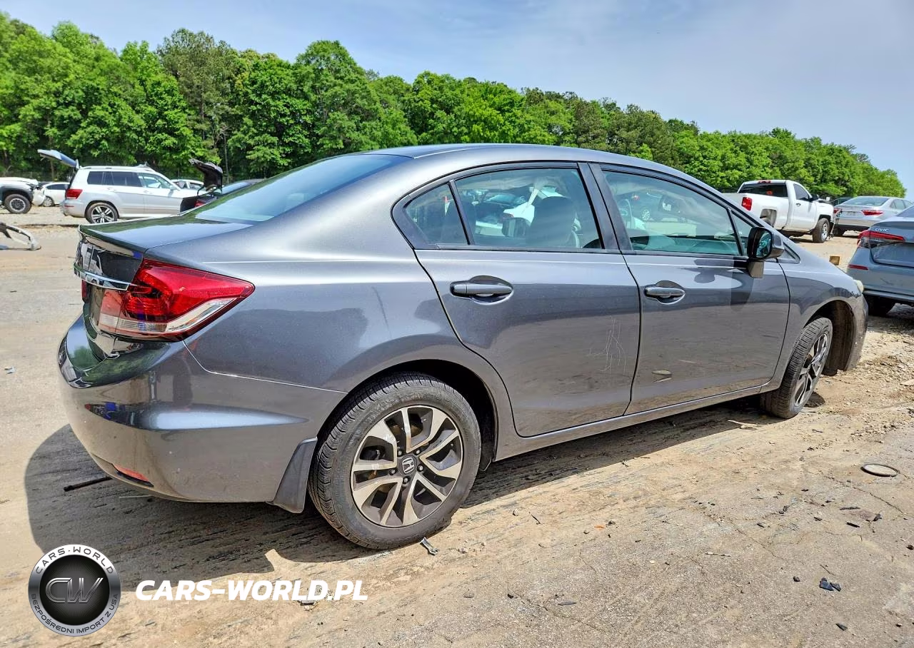 2013 Honda Civic Ex VIN:19XFB2F84DE073737 - 3