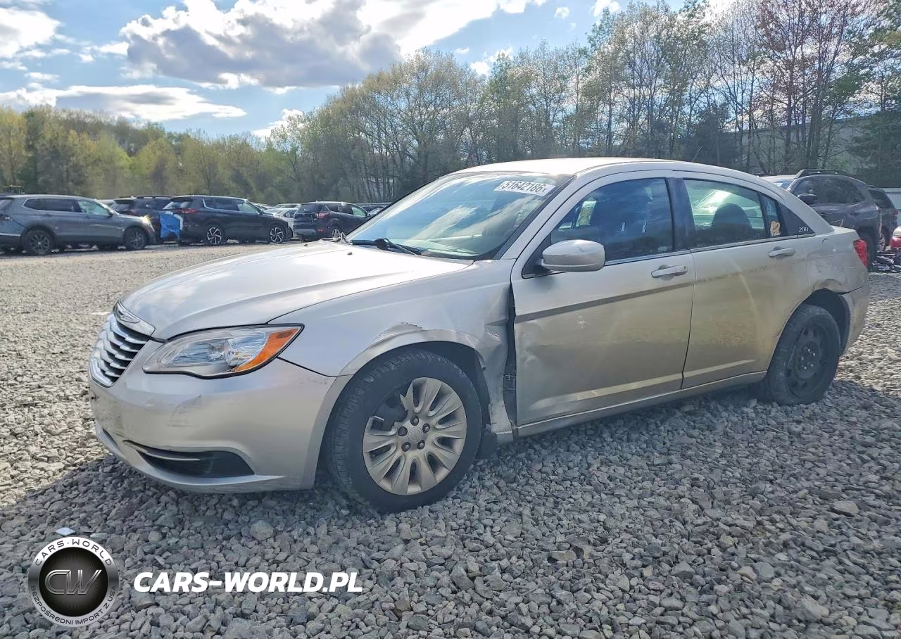2012 Chrysler 200 Lx VIN:1C3CCBAB5CN184038 - 1