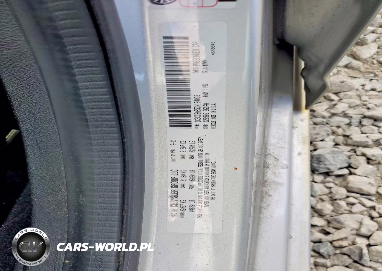 2012 Chrysler 200 Lx VIN:1C3CCBAB5CN184038 - 12