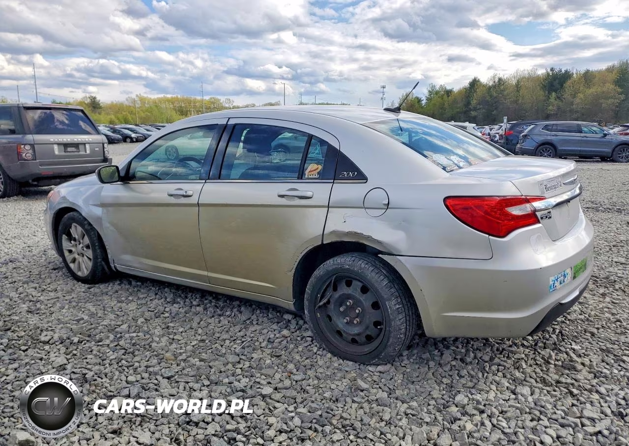 2012 Chrysler 200 Lx VIN:1C3CCBAB5CN184038 - 2