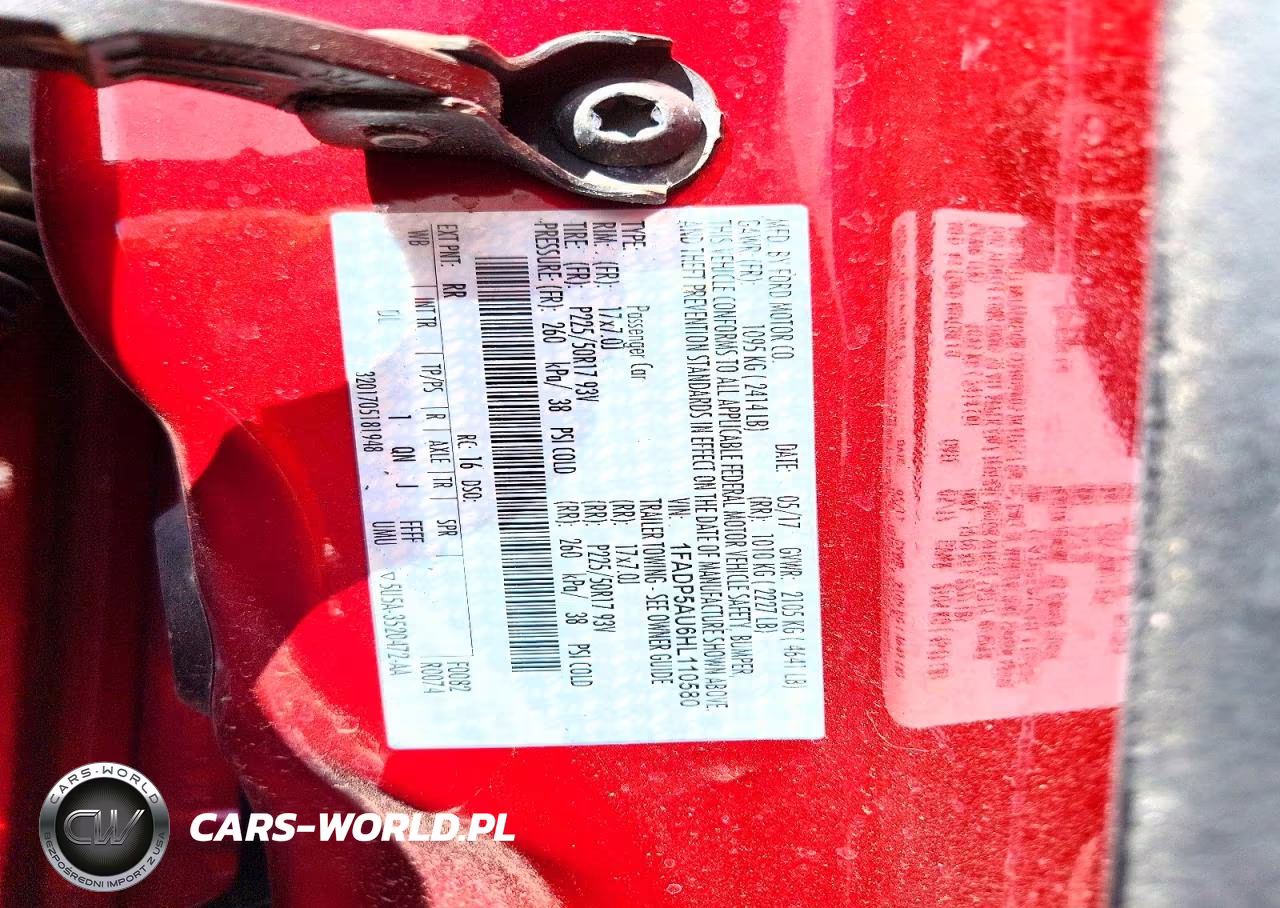 2017 Ford C-Max Se VIN:1FADP5AU6HL110580 - 13