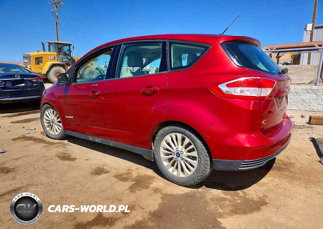 2017 Ford C-Max Se VIN:1FADP5AU6HL110580 - 2