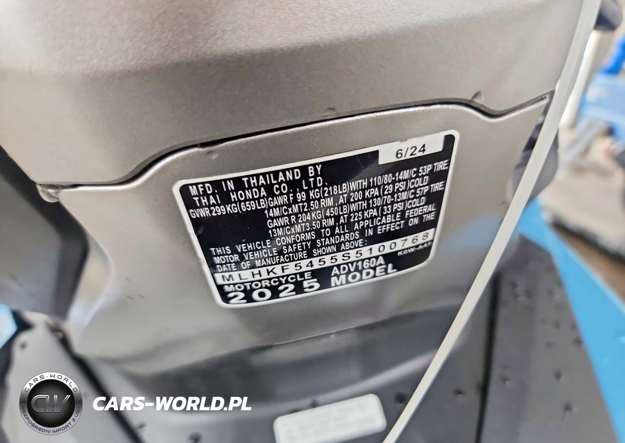 2025 Honda Adv160 A VIN:MLHKF5455S5100768 - 9