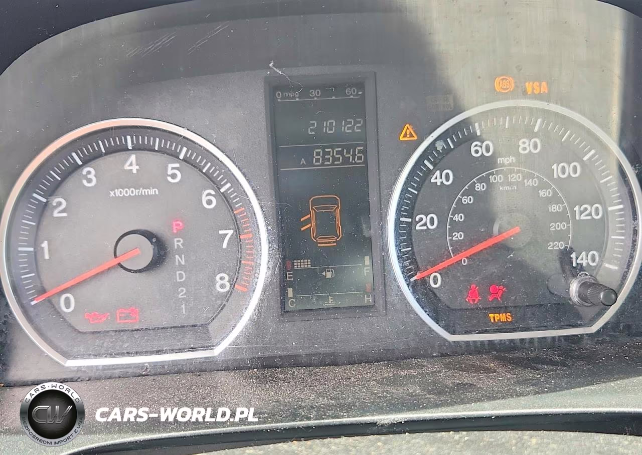 2007 Honda Cr-V Exl VIN:JHLRE38777C037828 - 9