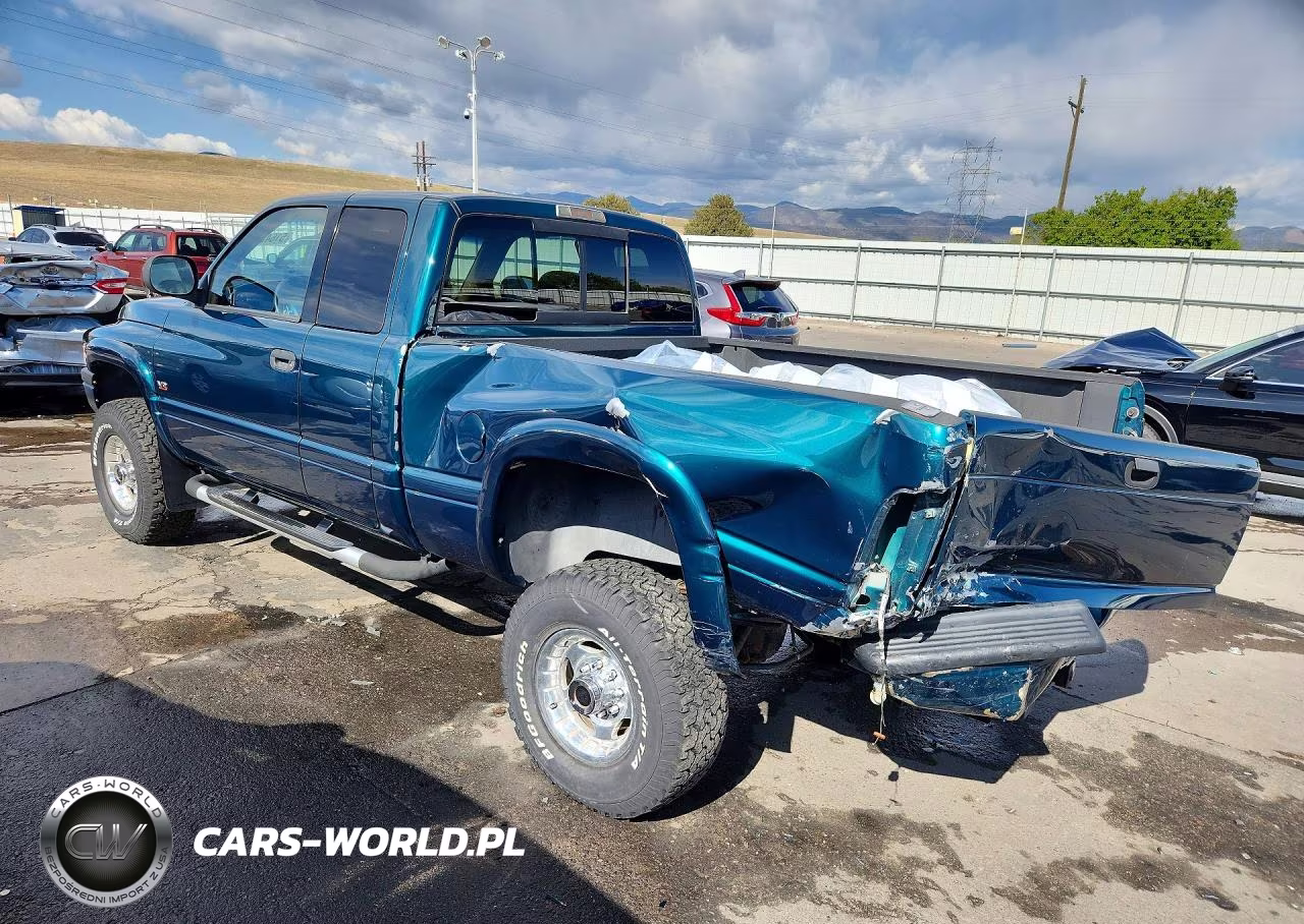 1998 Dodge Ram 2500 VIN:1B7KF23W5WJ221017 - 2