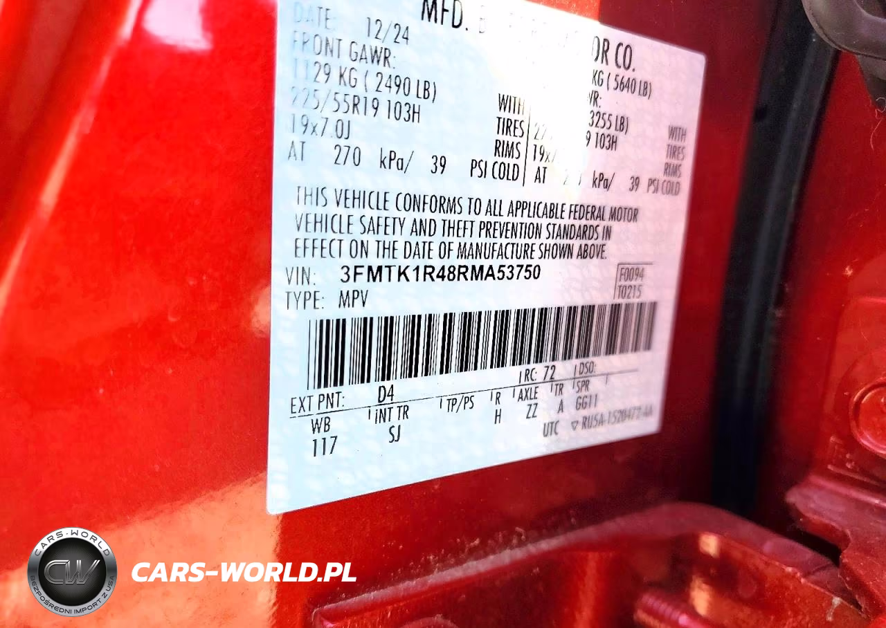 2024 Ford Mustang Mach-E Select VIN:3FMTK1R48RMA53750 - 14