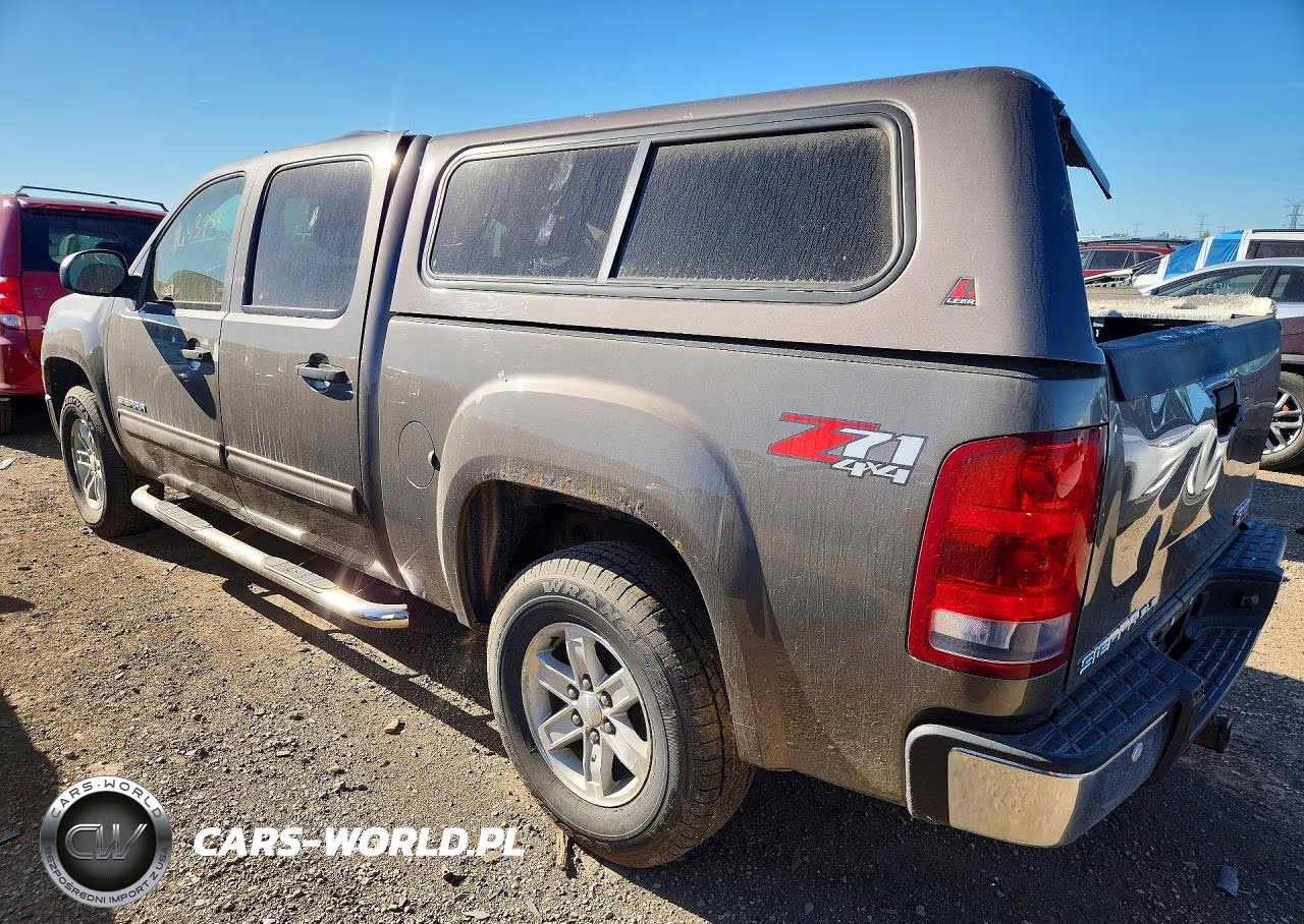 2013 GMC Sierra K1500 Sle VIN:3GTP2VE74DG226541 - 2