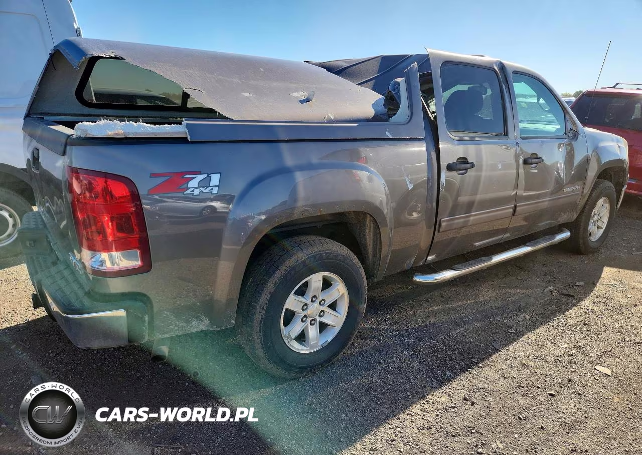 2013 GMC Sierra K1500 Sle VIN:3GTP2VE74DG226541 - 3