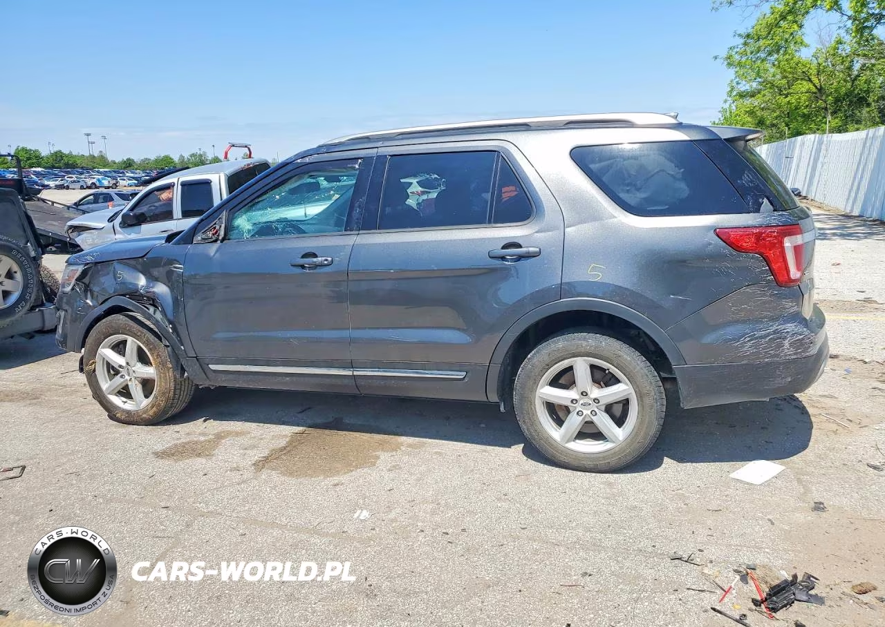 2017 Ford Explorer Xlt VIN:1FM5K8D88HGE10283 - 2