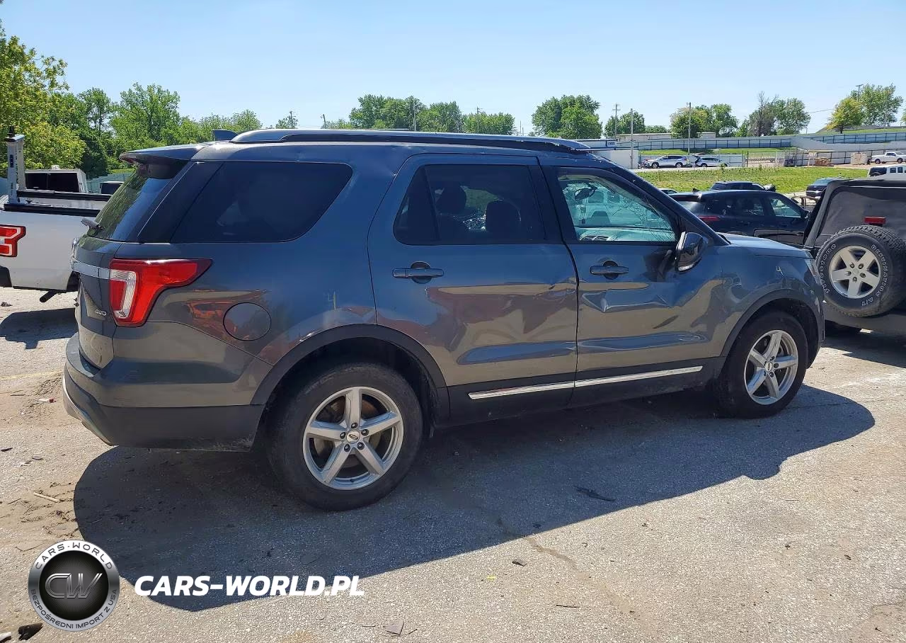 2017 Ford Explorer Xlt VIN:1FM5K8D88HGE10283 - 3