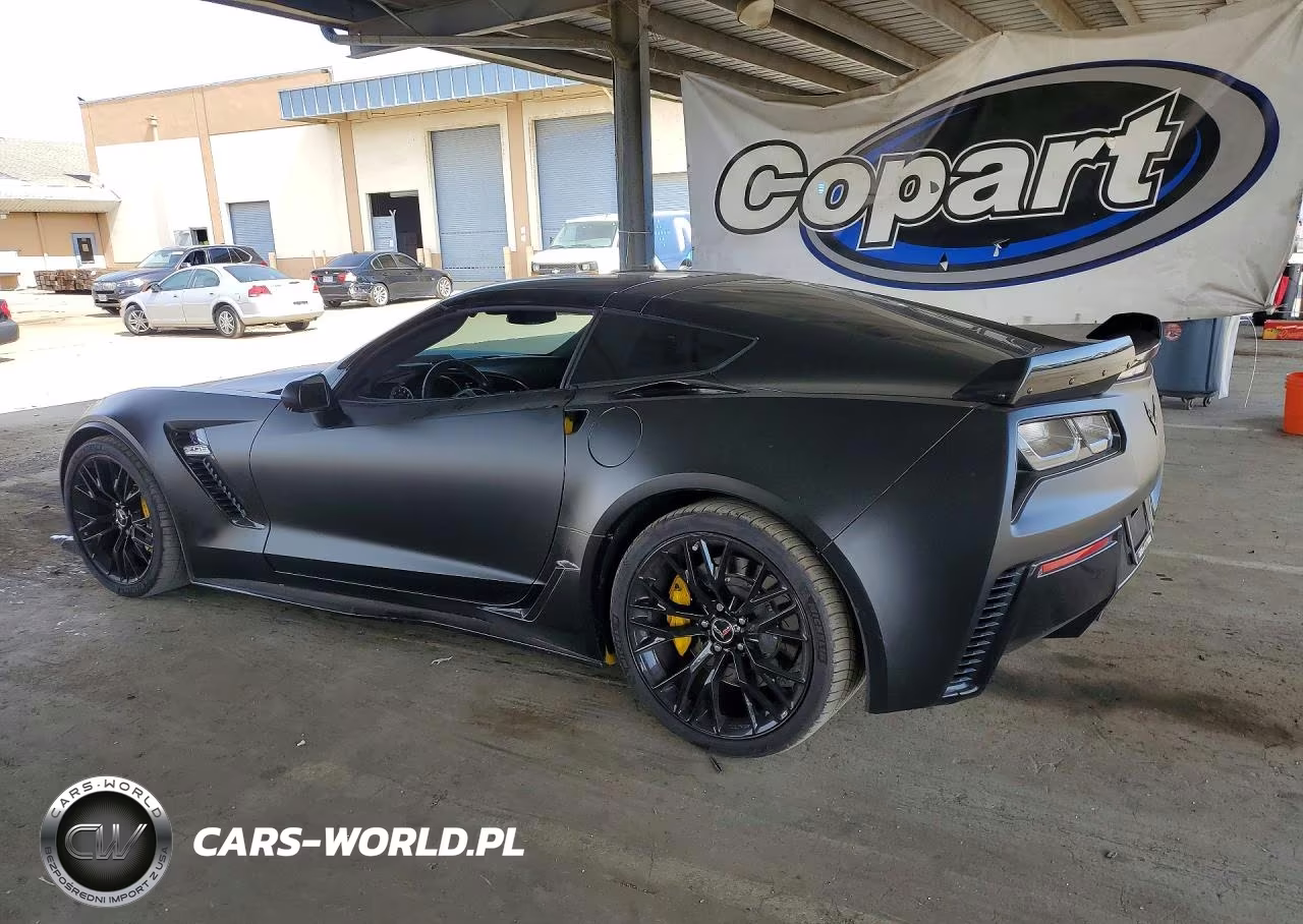 2015 Chevrolet Corvette Z06 3Lz VIN:1G1YT2D68F5602606 - 2