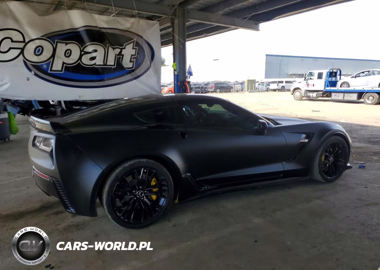2015 Chevrolet Corvette Z06 3Lz VIN:1G1YT2D68F5602606 - 3