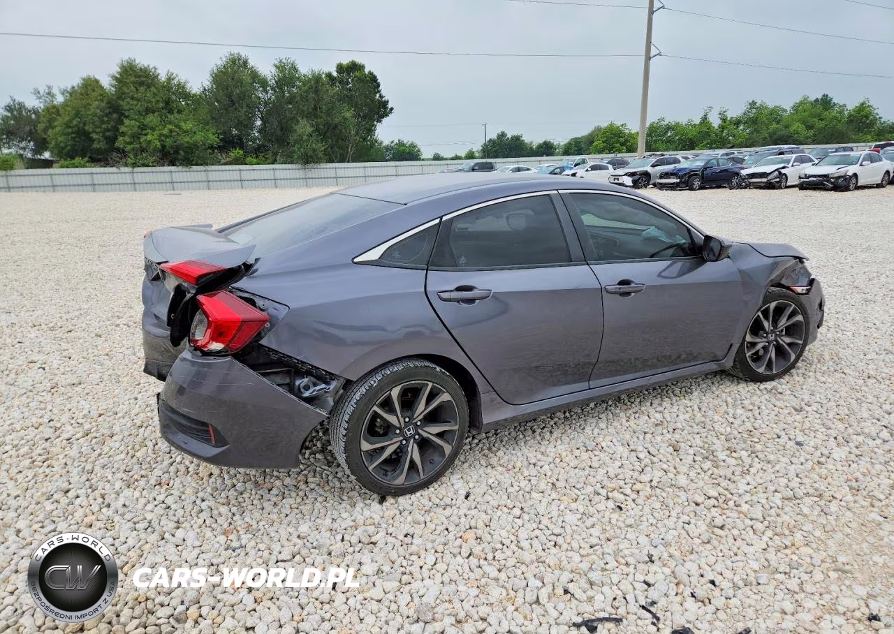 2019 Honda Civic Sport VIN:2HGFC2F83KH530683 - 3