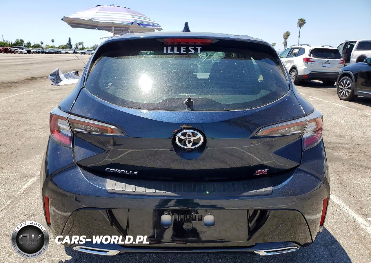 2019 Toyota Corolla Hatchback Se VIN:JTNK4RBE0K3039274 - 6