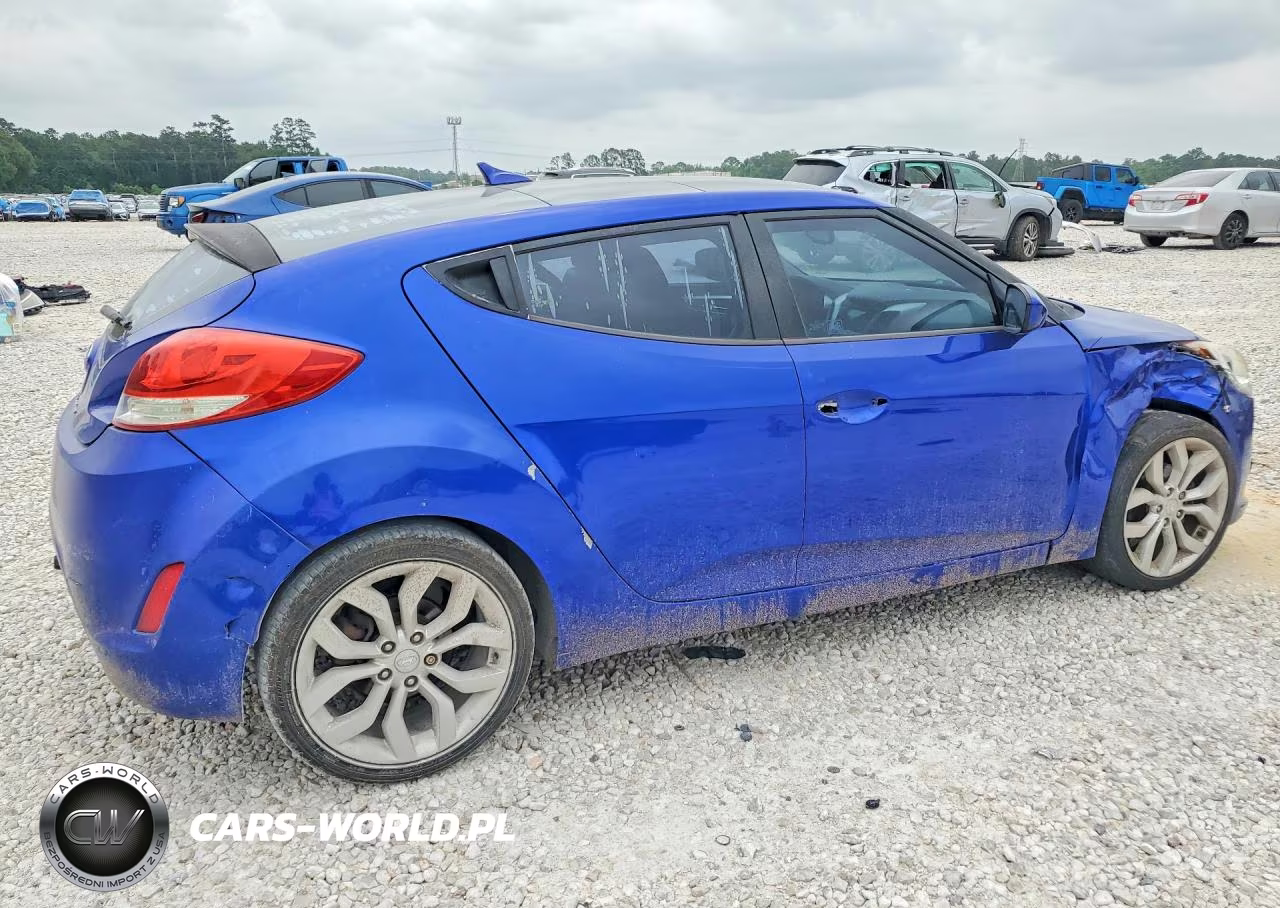 2013 Hyundai Veloster Base VIN:KMHTC6AD9DU117983 - 3