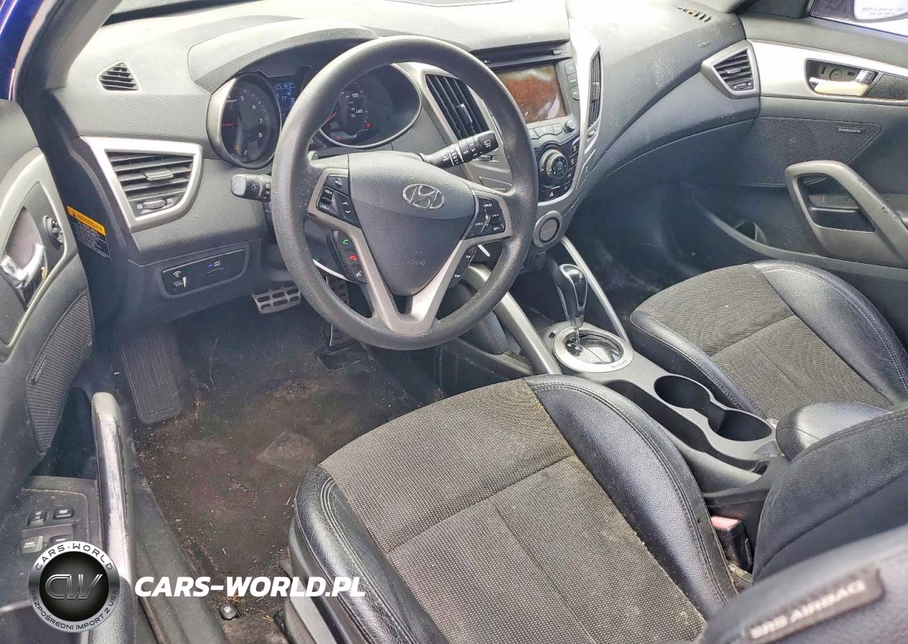 2013 Hyundai Veloster Base VIN:KMHTC6AD9DU117983 - 8