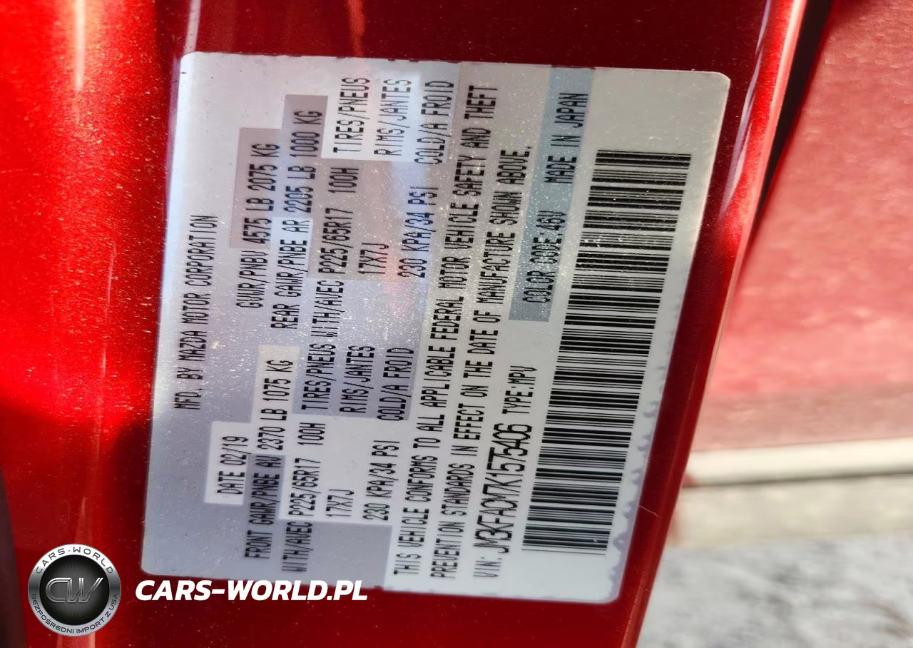 2019 Mazda Cx-5 Touring VIN:JM3KFACM7K1575406 - 13